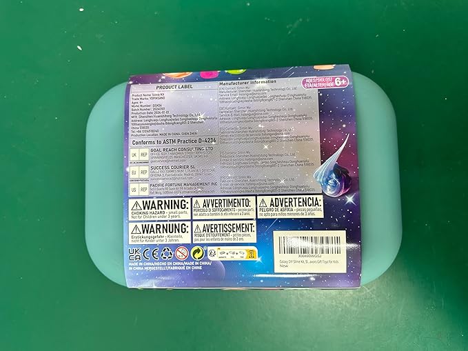 YOPINSAND Galaxy Slime Kit for Girls, DIY Slime Making Kit, Glimmer Crunchy, Butter, Foam, Glow in The Dark Slime with Add-ins, Foam Balls, Charms, Glitters, Party Favors Gift Toys for Kids 6-12