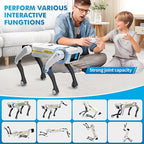 Smart Robot Dog - Interactive STEM Pet with Voice Control, 30+ Actions & APP Programming, Durable Design for Kids Age 6+ (Compatible with iOS/Android)