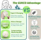 Interactive Moving Dog Toys – Plush Chew Toy with Bouncing Ball, Music & Recording | Rechargeable Self-Play Toys for Small, Medium & Large Dogs to Keep Them Engaged (Turtle)