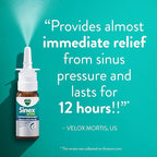 Vicks Sinex SEVERE Allergy & Sinus Nasal Spray, Original Ultra Fine Mist, Decongestant Medicine, Relief from Nasal Congestion due to Cold or Allergy, Sinus Pressure Relief, 265 Sprays x 2