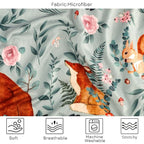 Baby Car Seat Cover, Multi-use Nursing Cover for Breastfeeding, Stretchy Stroller Cover Boys Girls, Stretchy Carseat Canopy, Soft Breathable, Woodland Animal Bear