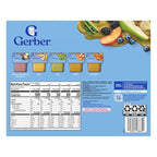 Gerber Stage 2 Baby Food, Farmers’ Market Puree Tubs, No Added Colors or Flavors, Baby Puree, Variety 32-Pack