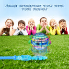 AMERFIST Magic Wand for Flying Orb Ball Cosmic Globe Galantic Fidget Spinner Toy with Infrared Sensor Gifts for Kids Adult - Two Modes-Built-in LED Lights