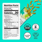 Little Spoon Kale Apple Meltable Baby Puffs, Organic Corn Quinoa Sorghum, No Rice, No Added Sugar Snacks, Encourages Self-Feeding, 1 Oz Bag, 4 Pack