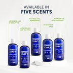 Truremedy Naturals Tea Tree Oil & Lemongrass Body Wash – 12 oz Natural Antifungal Shower Gel for Skin Irritations – Organic Oils, No Sulfates – Refreshing, Moisturizing Soap for Men & Women