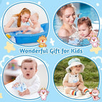 Baby Bath Thermometer – Floating Bathtub Thermometer for Newborn – Accurate Water Temperature Sensor in Fahrenheit & Celsius – Safe Bath Toy for Infants