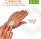 Medline Remedy Clinical Zinc Oxide Paste Skin Protectant (4 oz Tube), Vanilla Scent, Diaper Rash Cream, Incontinence Care, Wetness Protection, Paraben Free, Hypoallergenic, Adults, Children