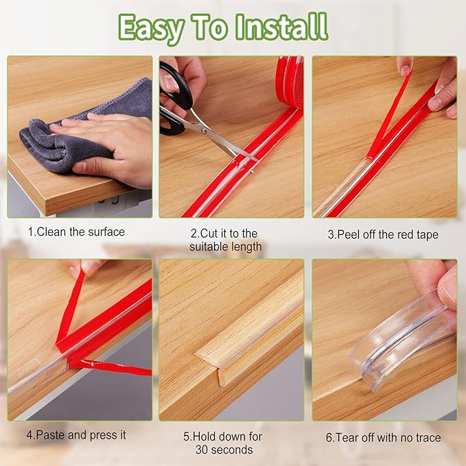 Baby Proofing Corner Protector Baby: Table Corner Protectors for Baby Furniture Guards| Baby Proof Corners and Edges Safety Bumper for Baby| Corner Edge Bumper Guard for Furniture Fireplace, 9.9ft(3m)