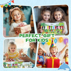 R&DLanci Animal Crayons for Kids, 11-colors Washable Crayon Set with Eraser & Drawing Paper, Non-Toxic Crayon, Easy to Hold, Mess-Free Crayons for Toddlers, Art Supplies for Toddlers and Kids Ages 3+