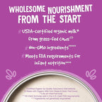 Earth's Best Organic Sensitivity Infant Formula, Babies 0-12 Months, Reduced Lactose, Iron, Omega-3 DHA, Omega-6 ARA, Organic Baby Formula, 21 Ounce Container