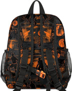 Toddler Backpack for Boys Girls - 12 Inch Basketball Player Kids Backpack Preschool Kindergarten Backpack Lightweight Waterproof Schoolbag Book Bag for School