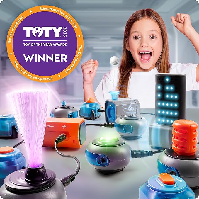 National Geographic Circuit Maker Kit - Electronics Kit for Kids with 120 Electrical Circuit Projects, Electric Circuit STEM Toy, Electronic Projects, Electrical Circuit Kit for Kids, Electricity Kit