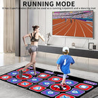 Dance Mat for Adults and Kids - Wireless Dance Pad Game for TV, Fun Kids Dancing Exercise Game,Plug and Play,Birthday Ideas for Girls and Boys,Red