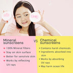 Peachand Baby Kids Mineral Sun Cushion SPF50+ PA++++ (Pink Ribbon)