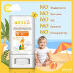 baby Mineral Sunscreen Stick 100% Zinc Oxide SPF 50+ Water Resistant UVA/UVB Protection Easy to Apply Fragrance Free, babies & kids, for sensetive skin, Unscented