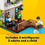 LEGO Creator 3 in 1 Cozy House Building Toys - Toy Figures & Pretend Play Playsets for Boys & Girls, Ages 8+ - 3 Building Options - Gift for Birthdays - 31139