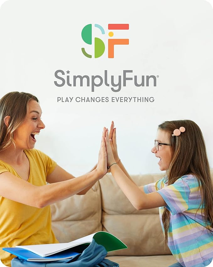 SimplyFun Crystal Cup Rally - Educational Kids Game - Develops Reasoning Skills, Planning, & Strategic Thinking - 2-5 Players, Ages 7 & Up