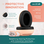 Schallwerk ® Mini+ Baby Ear Muffs – Infant Noise Cancelling Headphones, Toddler Ear Protection, Baby Headphones for Noise