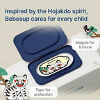 BEBESUP- Korea’s Four Palaces Edition - Hypoallergenic Water-based Unscented Alcohol-Free Ultra-Thick Super Seed Extracts Organic Plant-Based -Top 560 Count (8 Packs)