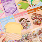 DIY 3D Sticker Scenes, 20 Sets (1500+) Cute Cartoon Stickers. Sticker Therapy. Create Your Own Mini Worlds. Perfect for Party Favors, Birthday Gifts for Adults & Kids