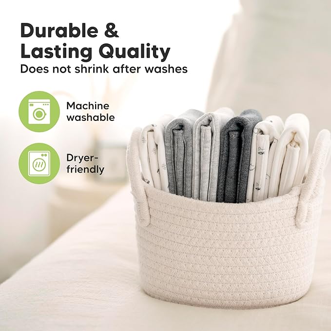 Organic Burp Cloths Baby Boy, Girl - 6-Pack Large Cotton Burping Cloths for Babies, Spit Up Rags, Super Absorbent, Ultra Soft Newborn Rag, Gender Neutral, Machine Washable, Durable (Nordic)