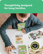 SimplyFun Dinosaur Challenge - Learn About Dinosaurs and Situational Analysis - Engaging and Educational Kids Card Game - 2 to 4 Players - Ages 7 & Up