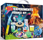 310 Experiments Science Kits for Kids, S.T.E.M Scientific Projects Toys for Boys Girls Gifts Ideas Birthday Christmas, Erupting Volcano, Chemistry Set, Space Project