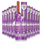 Mission Meats Turkey Sticks, 100% Free Range Turkey Jerky, Zero Sugar, Delicious Healthy Snacks, 9g Protein, Individually Wrapped, Gluten Free, Original 1oz (24ct)