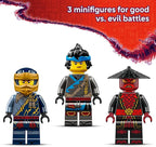 LEGO NINJAGO Rogue vs. Drix Race Car Duel Building Toy for Preschool Kids - Ninja Toy with Starter Brick for Boys & Girls, 4+ - Gift Idea for Birthdays & Dragons Rising Fans - 71840