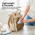 6-Pack Cotton Baby Washcloths for Newborn - Organic Cotton Muslin Soft Wash Cloths for Babies, Infant, Kids, Toddler Towels for Boy, Girl, Super Absorbent Face Cloths, Scratch-free Baby Rags (Vessels)