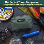 Keep Going Travel First Aid Kit for Kids – 130 Pc. for Car, Purse, Diaper Bag, Backpack, & Suitcase, with Latex-Free Bandages – 7 x 5 x 2 in. Travel First Aid Kit TSA-Approved