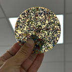 2PCS 8.5CM Circle and Heart Picky Pad, Picking Pad, Skin Picking Fidget Toys, Pick Pad, Picking Fidget Toy