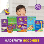 Annie's Organic White Cheddar Squares Baked Snack Crackers, Made with Real Cheese, 7.5 oz