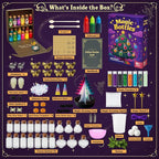 AMIZEY Fairy Potion Kit for Kids with Magic Growing Tree-20 Bottles- Gifts for Girls - 6 7 8 9 10 11 12 Year Old Girl Gifts