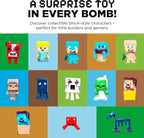 TNT Creeper Bath Bombs for Kids with Surprise Toys Inside (6 Pack) – Large Fizzy Bubble Mine Bombs for Boys & Girls – Fruity Scents, Skin-Safe, Made in USA - by Two Sisters