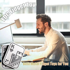 Metal Poker Fidget_Slider, Hand Spinner Office Fidget Toys, Sensory Toys Anxiety Stress Relief Desk Toys Gifts