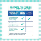 Balmex Complete Protection Daily Baby Diaper Rash Cream, Clinically Proven To Reduce Redness in Just One Use*, with Zinc Oxide + Botanicals, Pediatrician-Recommended & Dermatologist Tested, 16oz