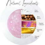 EvolutionUSA Inspire Bath Bombs for Women, 12 Gorgerous Flower Bath Bombs Topped with Dried Flowers, Luxurious Mother's Day Gift Set, Brithday Gift, Easter Gift or for Creating Lush Self Care Moment