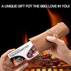 1-Second Rapid and Accurate Meat Thermometer - Waterproof Multifunctional Kitchen Food Thermometer, Ideal for Frying, Smoking, Grilling and More(Red)