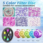 40X-2000X Monocular Microscope for Adults & Kids - Wozel Compound Microscopes for Kids with Dual LED Lights - Professional Biological Microscope with Phone Adapter Slide Set for School Home Education