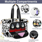 ITIEZY Diaper Bag Tote for Baby - Large Mommy Bag with Portable Changing Pad Pacifier Case, Hospital Bags Travel Baby Bag