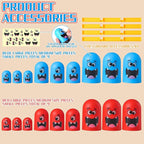 Tic Tac Toe Strategic Board Game for Kids and Family,Party Tabletop Games, Strategy Head to Head Games,Friendly Educational Board Game, Suitable Party 2 Players Toys (1PC)