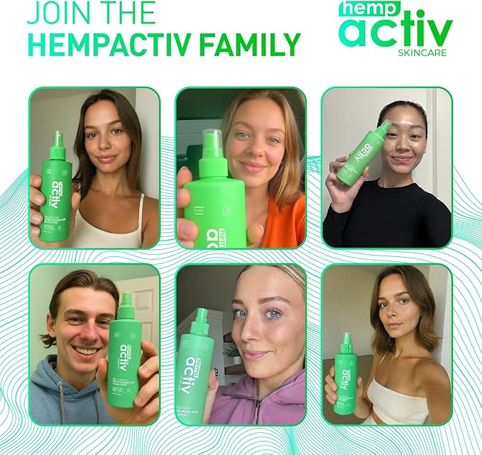 Hypochlorous Acid Spray for Face & Skin – Post-Workout Gentle HOCL Facial Cleanser for All Skin Types – After Workout Face Spray, Body Mist – Hydrating, Soothing & Calming Skincare – 8 Fl Oz