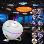 Galaxy Projector, 13 in 1 HD Planetarium Galaxy Star Projector for Bedroom, Star Projector Galaxy Light with Timer, Meteor & RGB Lighting Effects, Galaxy Light Projector for Kids, Adults
