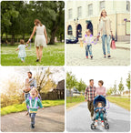 Toddler Leash for Walking, Toddler Safety Harnesses Leashes, Safety Harness with Lock for Kids, Anti Lost Wrist Link for Toddlers ，Upgrade with Reflective Tape Liner（6.5ft）for Kids