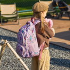 CLUCI Kids Backpack for Girls Bookbags Preschool Backpack Toddler Daycare School Bag Elementary Kindergarten Lightweight Waterproof Pink Unicorn