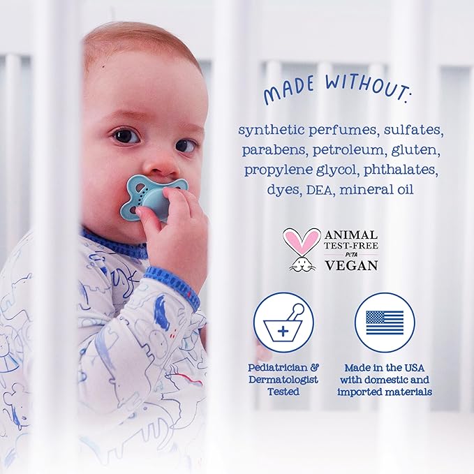 Oilogic Bath Baby Essentials (Slumber & Sleep, Stuffy Nose & Cough) - Gentle Baby All-Over Wash with Essential Oils to Soothe, Calm & Comfort - Pediatrician-Tested & Safe for Babies & Toddlers