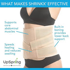 Upspring Shrinkx Belly Postpartum Belly Wrap | Post Pregnancy Belly Wrap