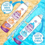 Tub Works® Fluffy Foam Soap, Variety 6 Pack | Shape, Mold & Create Bath Art with Soft Bath Foam for Kids | Gentle, Cleansing Kids Bath Soap | Easy-to-Use Spray Nozzles | Fruity, Fun Bath Colors