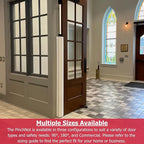 Cardinal Gates PinchNot 180 Degree Door Pinch Guard for Kids Safety-Door Hinge Protector for Babies-CSP24-Door Finger Pinch Shield Single for Front of Door-Child Proof Jamb-Made in USA